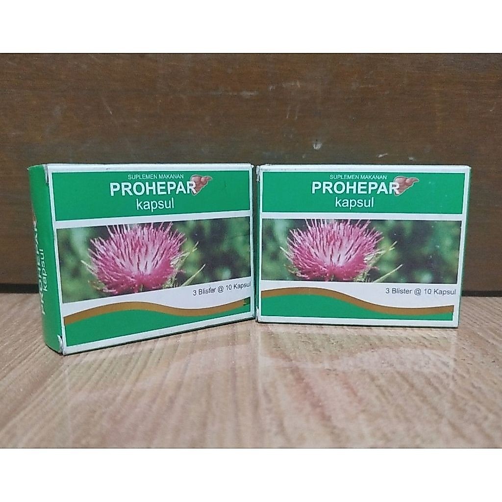 Prohepar kapsul strip isi 10 capsule