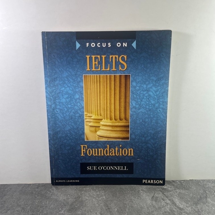 Buku (Kena Air) Focus On IELTS Foundation, Sue O’Connell, Pearson