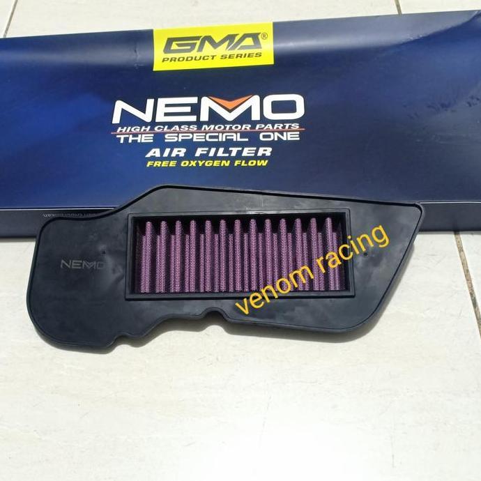 filter udara nemo fino 125 / air filter nemo gma xride 125 soul gt 125