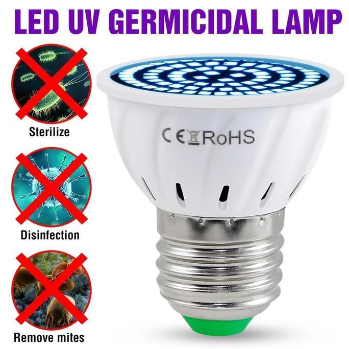 Buruan serbu] lampu bohlam LED UV anti bakteri virus sterilizer desinfektan spotlight