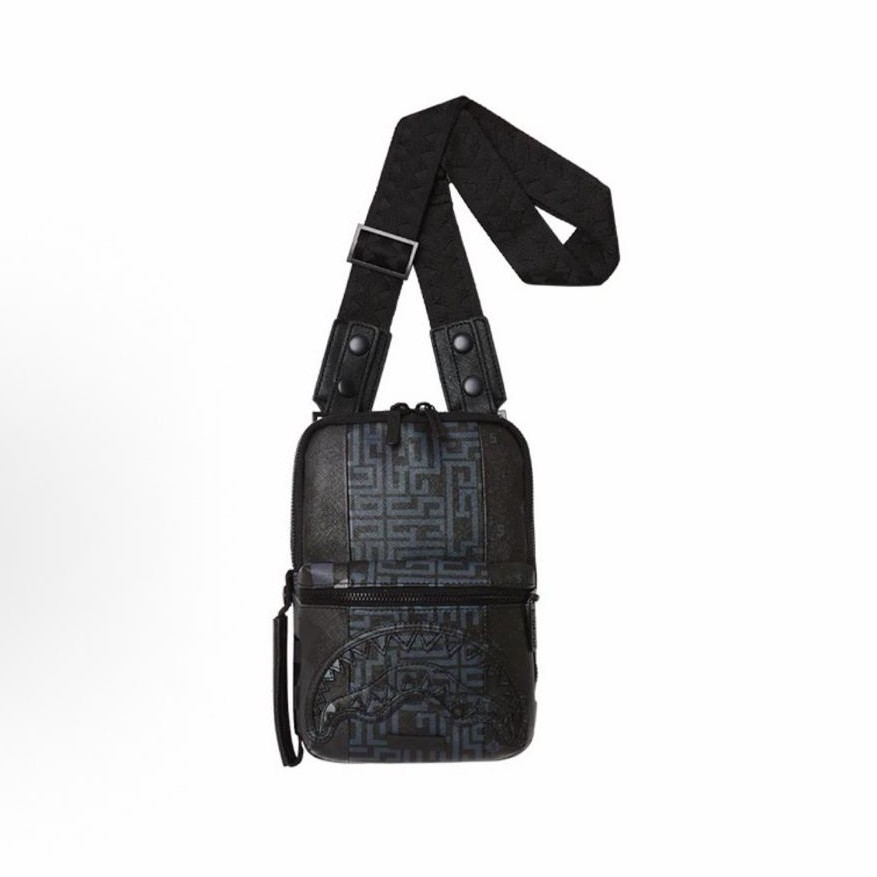 Sprayground 3AM The Trilogy Sling Bag Original / Tas Selempang Sprayground Authentic