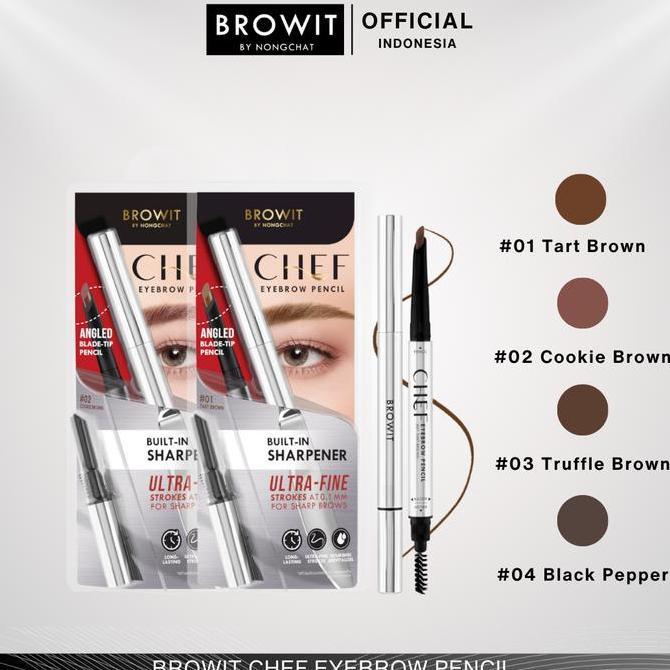 BROWIT BY NONGCHAT Chef Eyebrow Pencil