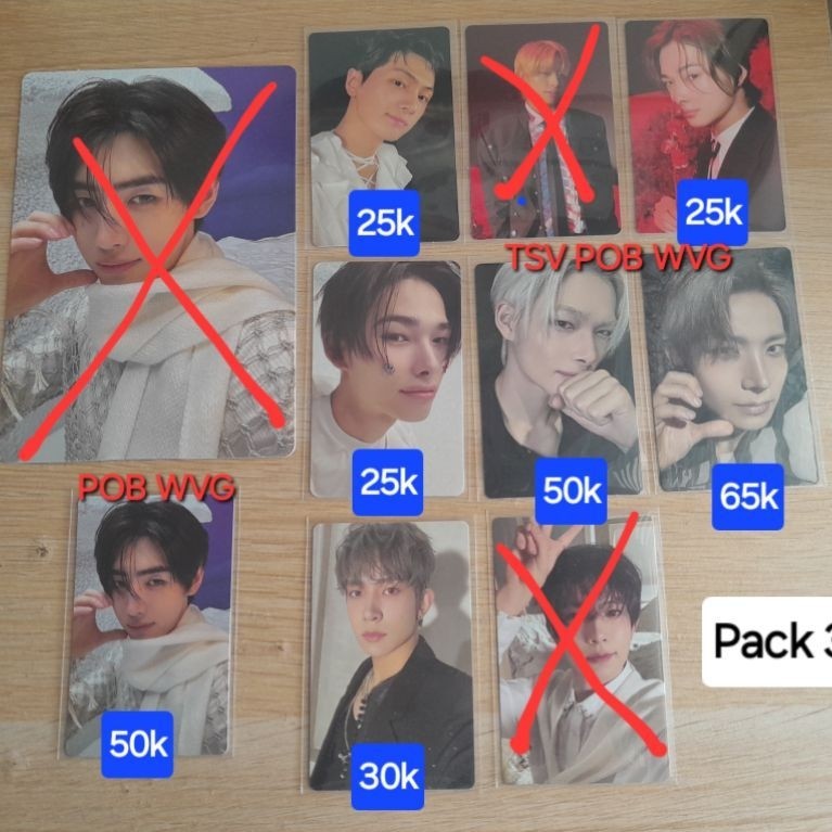 WTS PC Enhypen murah, Heeseung, Jay, Jake, Sunghoon, Sunoo, Jungwon, Ni-ki The Sin Vanish (TSV), Day