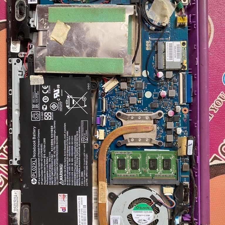 laptop hp minus touchscreen tpn-c115