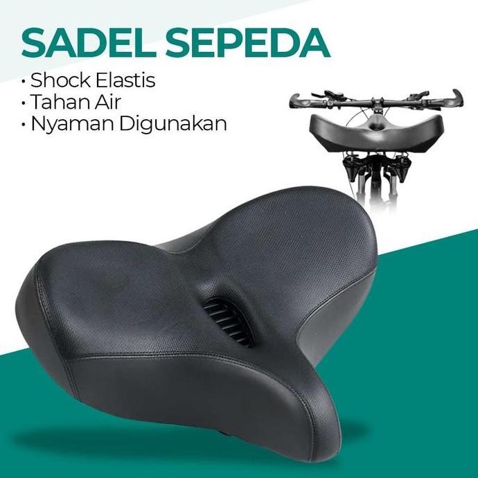 Sadel Sepeda Saddle Mtb Sepeda Listrik Lebar 1158-2