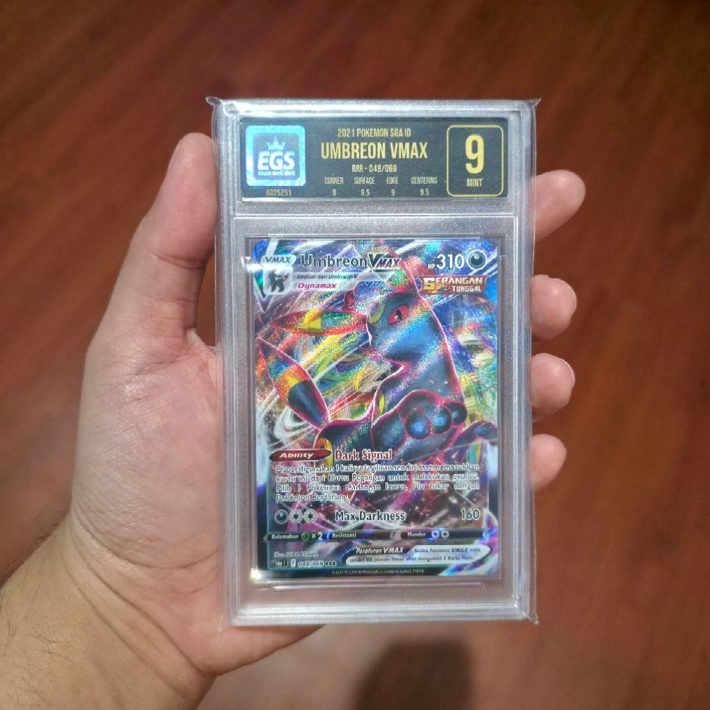 Umbreon Vmax Indonesia EGS 9