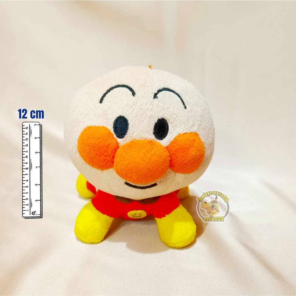 ANPANMAN BABY KEYCHAIN PLUSH ORIGINAL SEGA TOYS