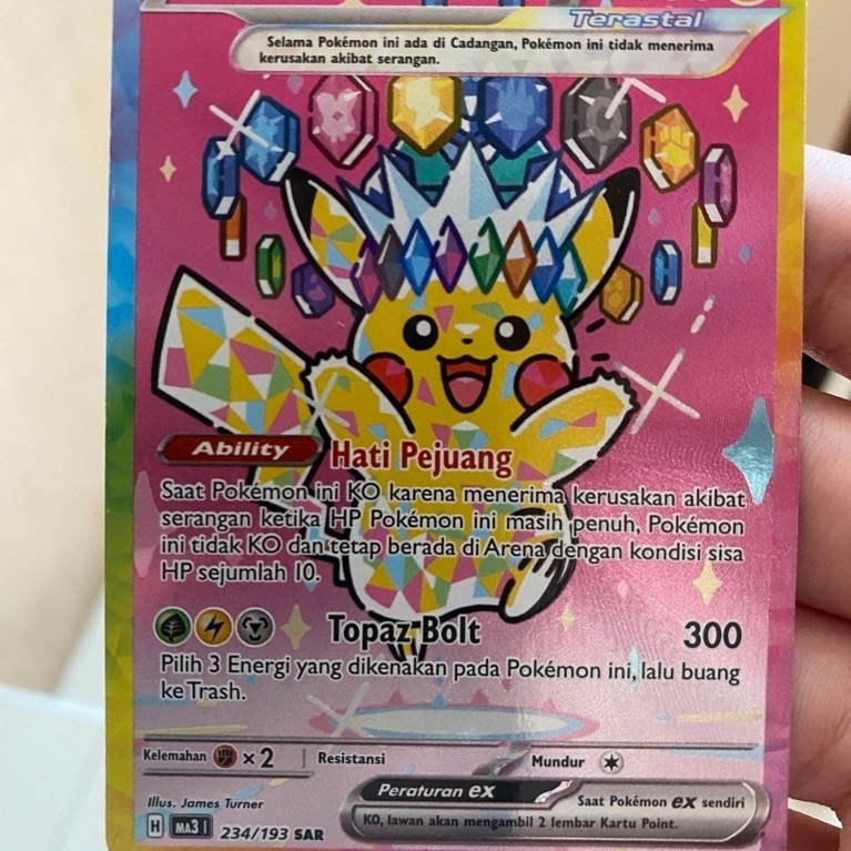 pikachu ex sar