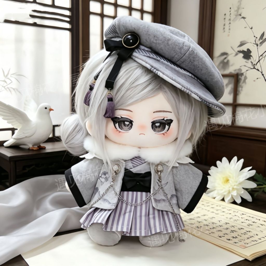 PREORDER Boneka Cotton Doll 20cm Vertin Reverse 1999 Lucu Imut Boneka Plush Anime Kado Cantik untuk 