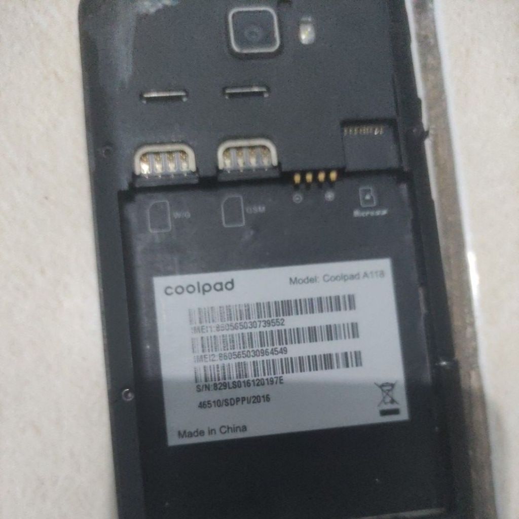 COOLPAD A118 BOOTLOP