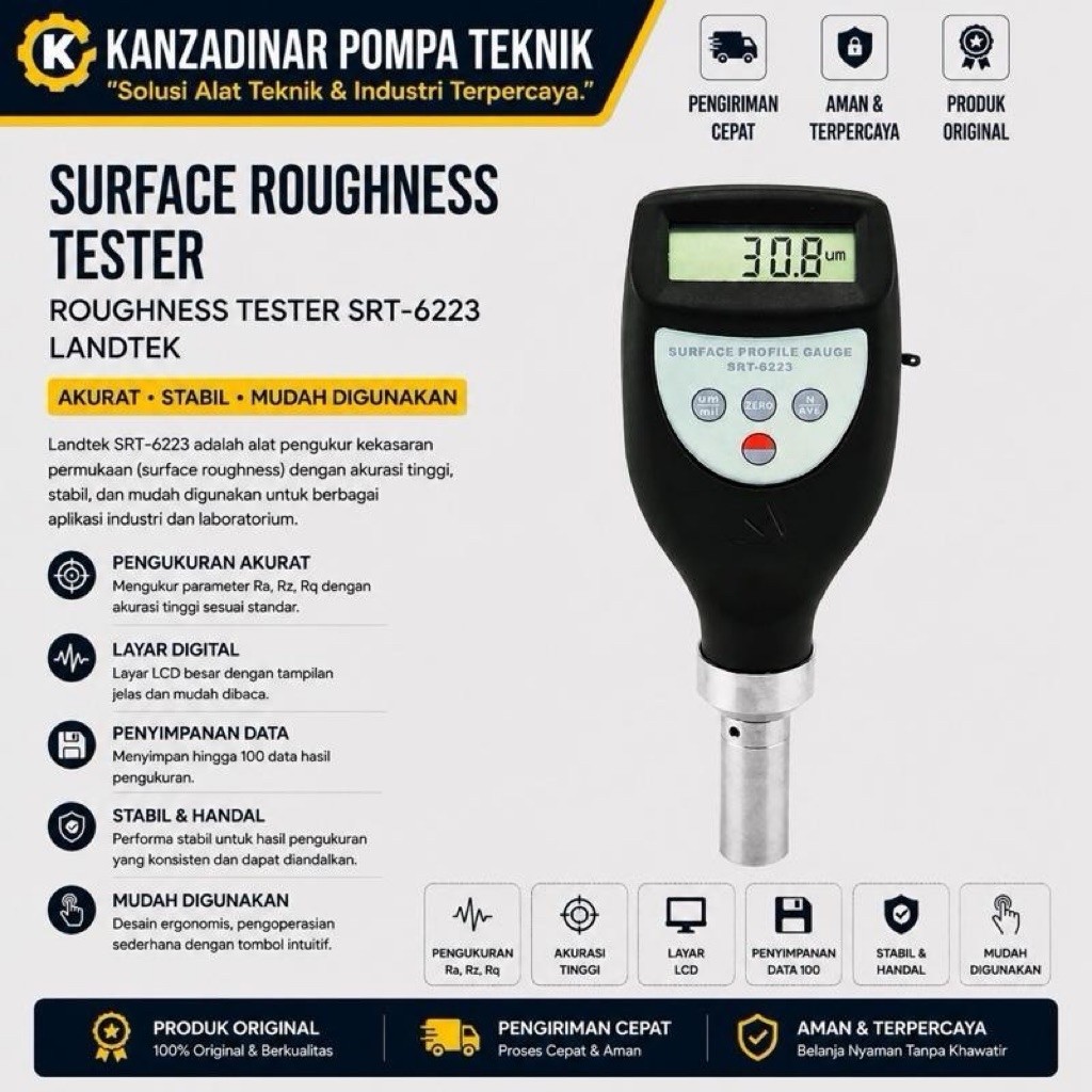 Surface Roughness Tester | Roughness Tester SRT-6223 Landtek