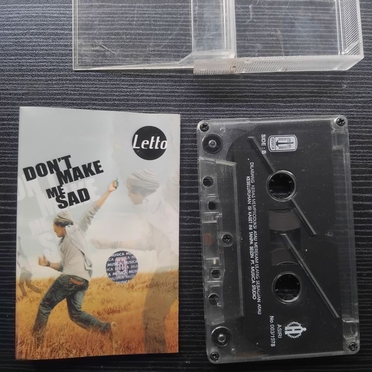 Kaset pita Letto original - Kaset pita jadul original