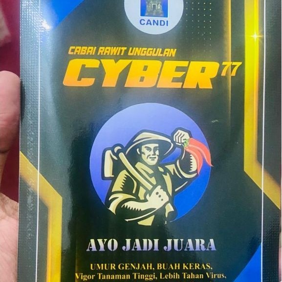 Benih Cabai Rawit CYBER77 10gr - Tahan Virus, Genjah, Produksi Tinggi