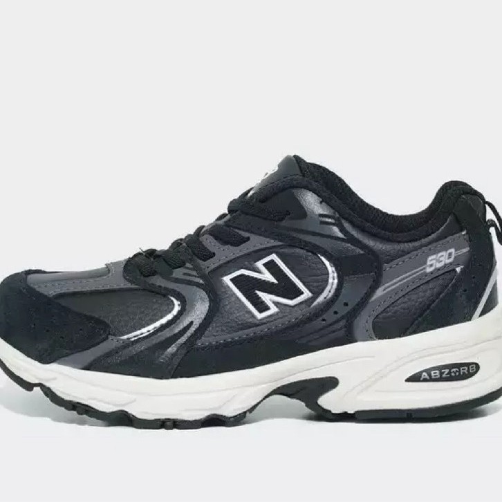 Sepatu Running NB 530 Black White