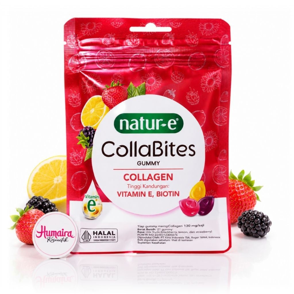 Natur-E CollaBites Gummy Collagen Isi 8