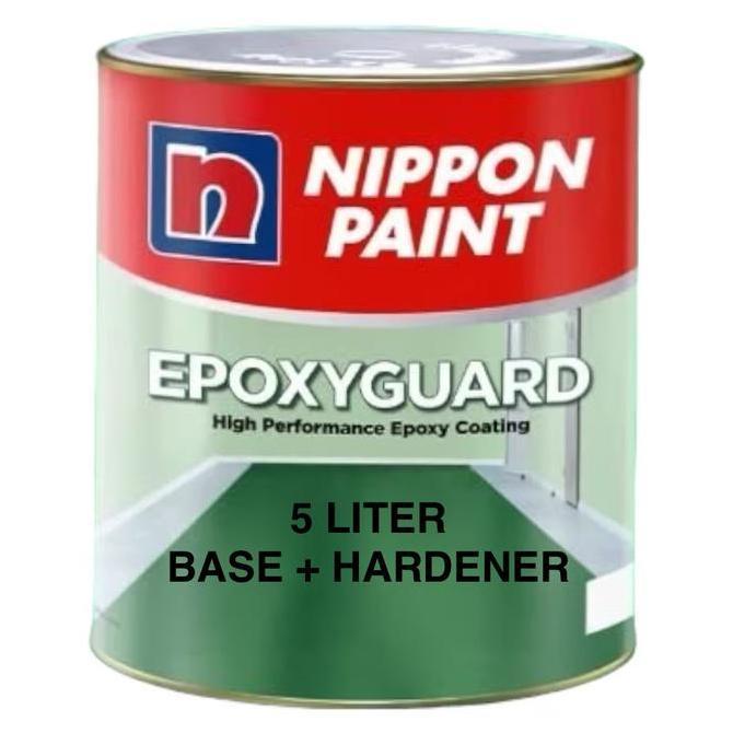 Nippon Paint Epoxy Guard 5L Cat Lantai / Custom Warna