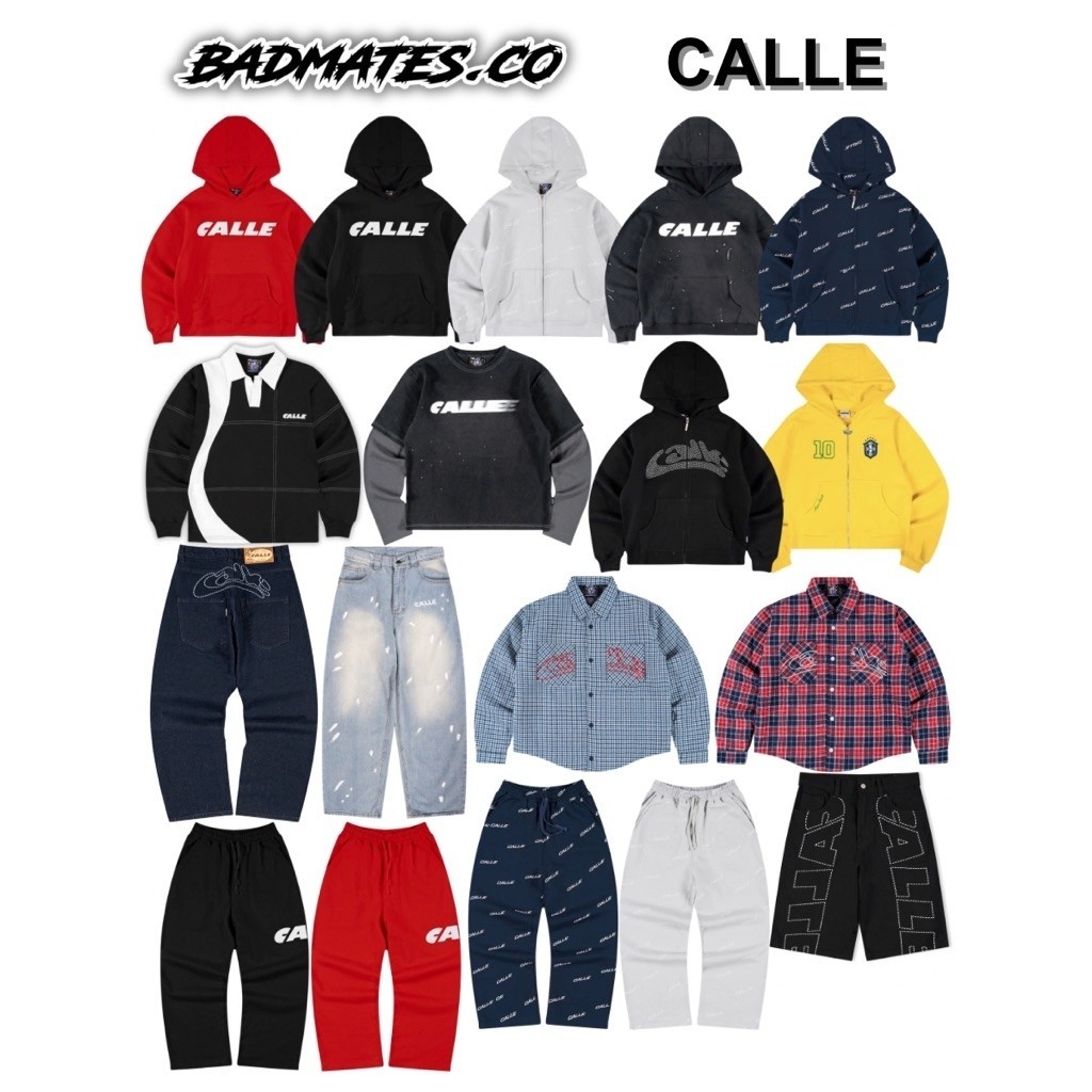 Calle De Larache Zip Pattern, Jorts, Hoodie, Polo Longsleeve, Double Sleeve, Zip Brazil, Denim Washe