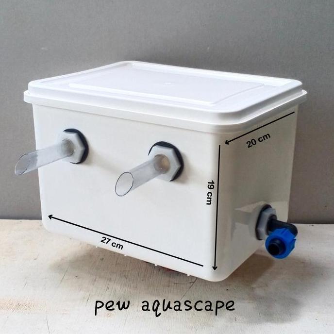box filter kolam ikan koi box filter aquarium ember filter aquarium