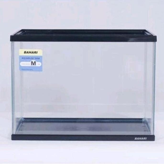 Bhsstore- [Ojol Only] Aquarium Bahari Triset Ukuran M / Bahari Glass Ter Tank M