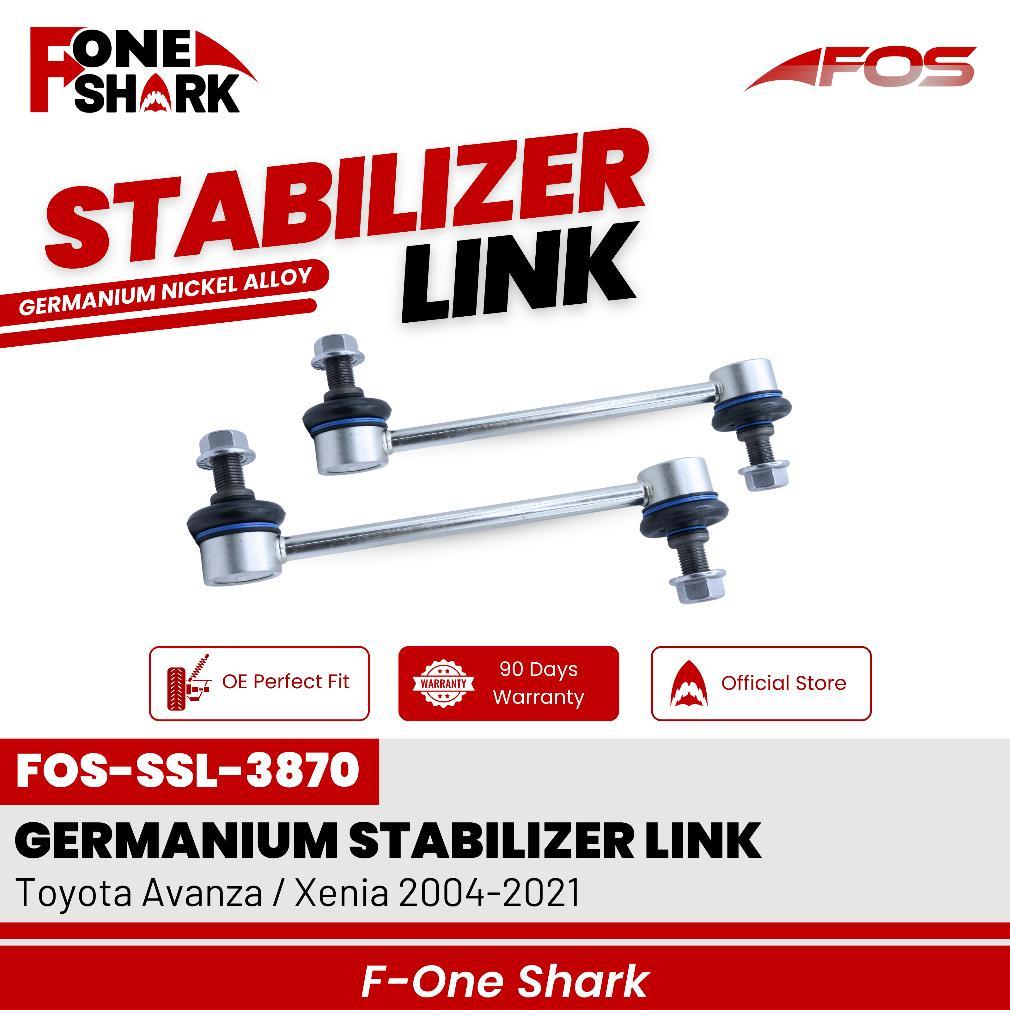 -SK- F-One Shark FOS Front Sway Bar Link Stabilizer Link Stabil Toyota Avanza / Xenia 2004-2021 Prem