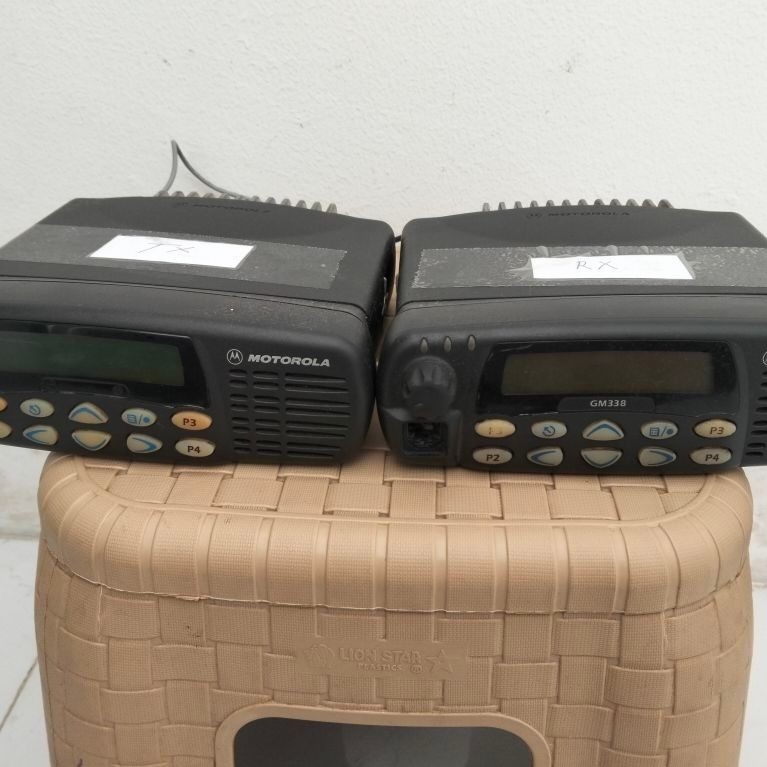 GM 338 UHF 403 Mhz untuk Repeater RX TX normal 28 watt