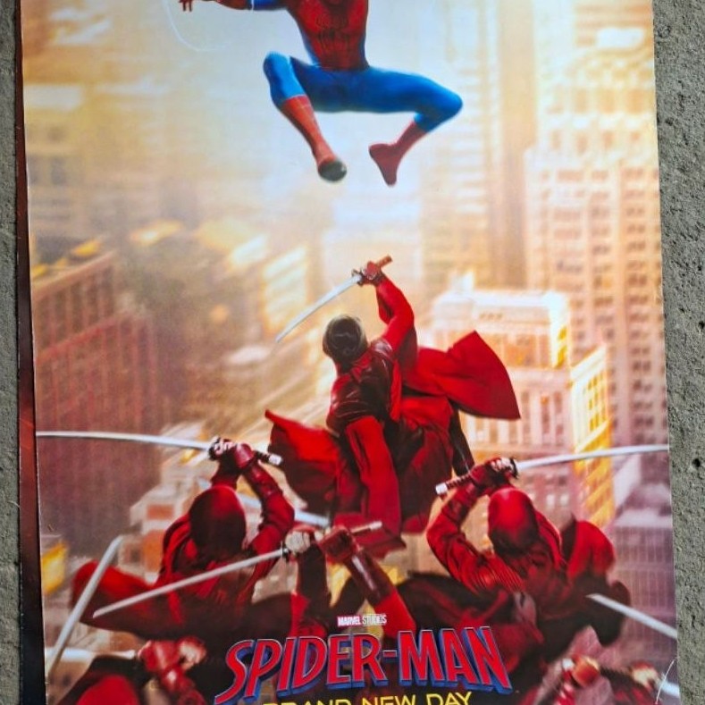POSTER SPIDERMAN BRAND NEW DAY (TOM HOLLAND) - OFFICIAL BIOSKOP XXI / CGV