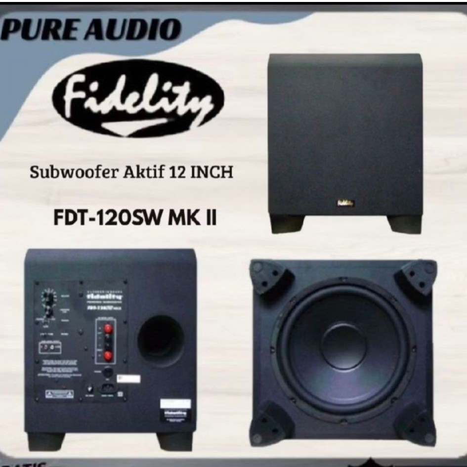 Subwoofer Fidelity SW-120 12 inch FDT 120 SW MK ll