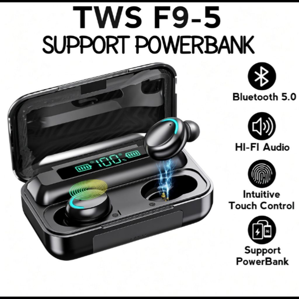 F9 TWS Bluetooth