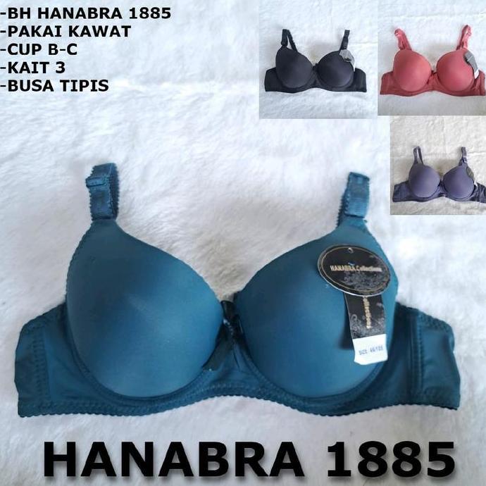 Promo Bh / Bra Hanabra Pakai Kawat Cup Besar B-C 1885 Cod