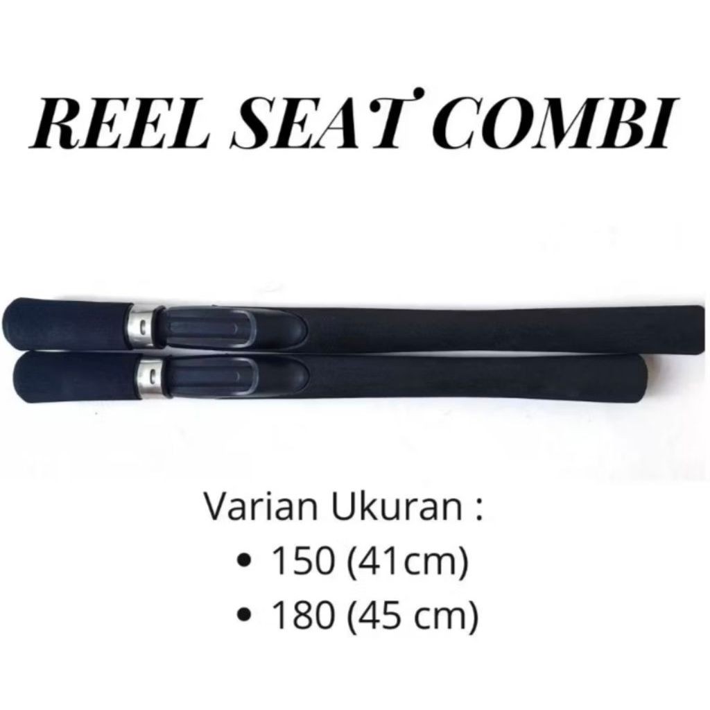 reel seat combi ORCA / gagang busa eva