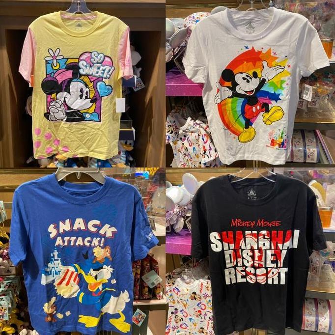 T-shirt Kaos original Disneyland Donald Duck Mickey Minnie