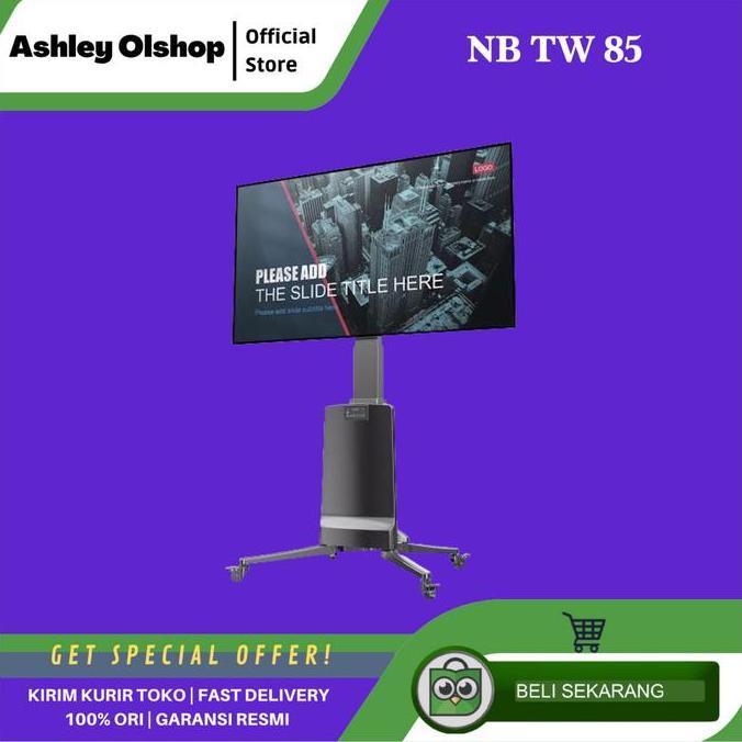 [Ori] Bracket Standing Nb Tw85 Motorized Electric Bracket Tv Nb Tw 85 Bracket Standing 86 Inch