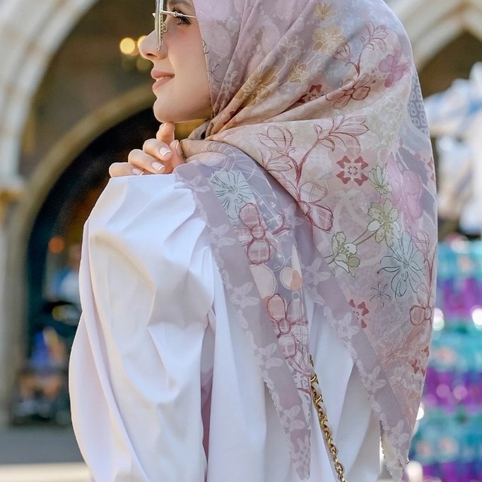 NEW As Is Buttonscarves TDP - Viola (Voal Reg)