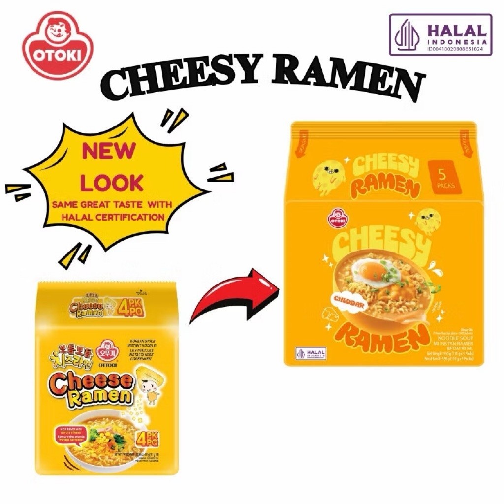 ottogi cheese ramen / Spicy Cheese Ramen / Stir Fry Cheese Ramen / Sesame Ramen / Ramen Yeul / JIN R