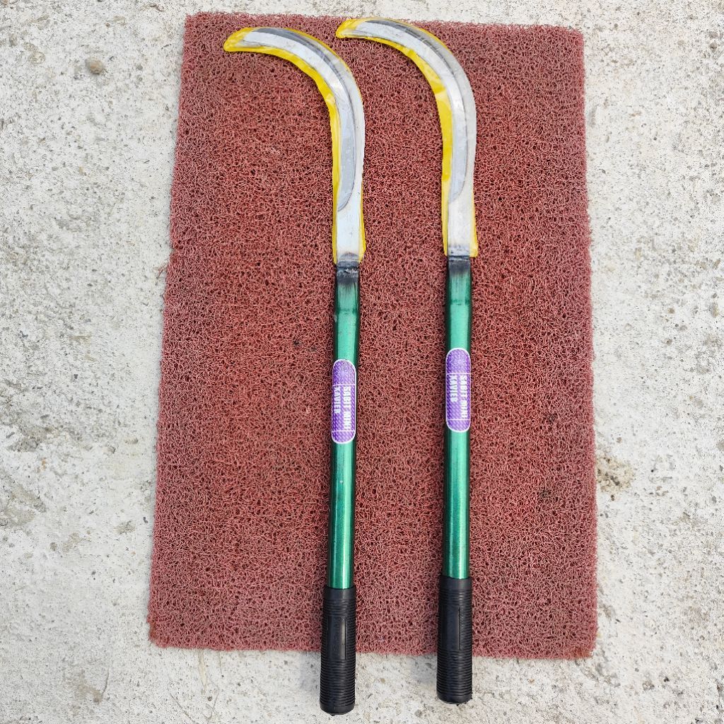 Sabit multifungsi buat panen sawit kecil/pinang/pisang/dompet sawit dan arit rumput
