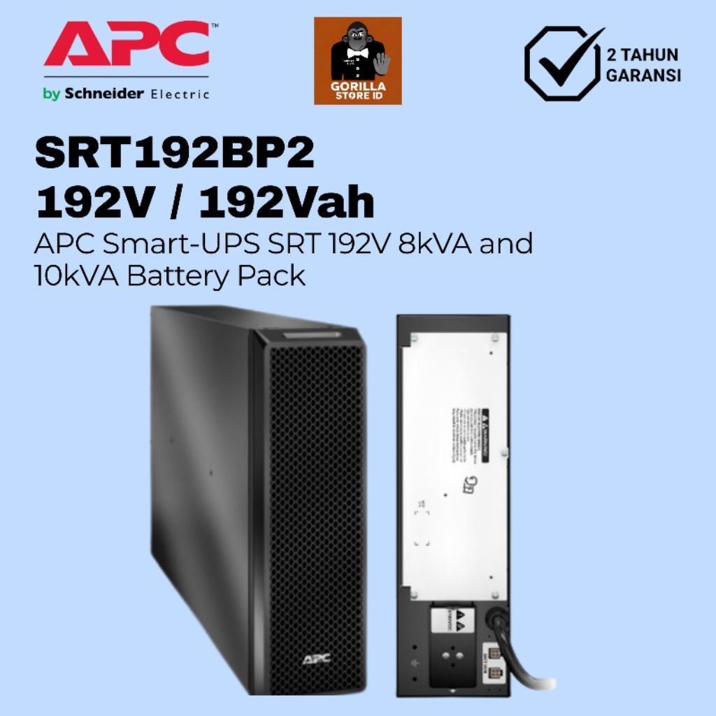 UPS APC SRT192BP2 SMART UPS SRT 192V 8Kva and 10Kva Battery Pack