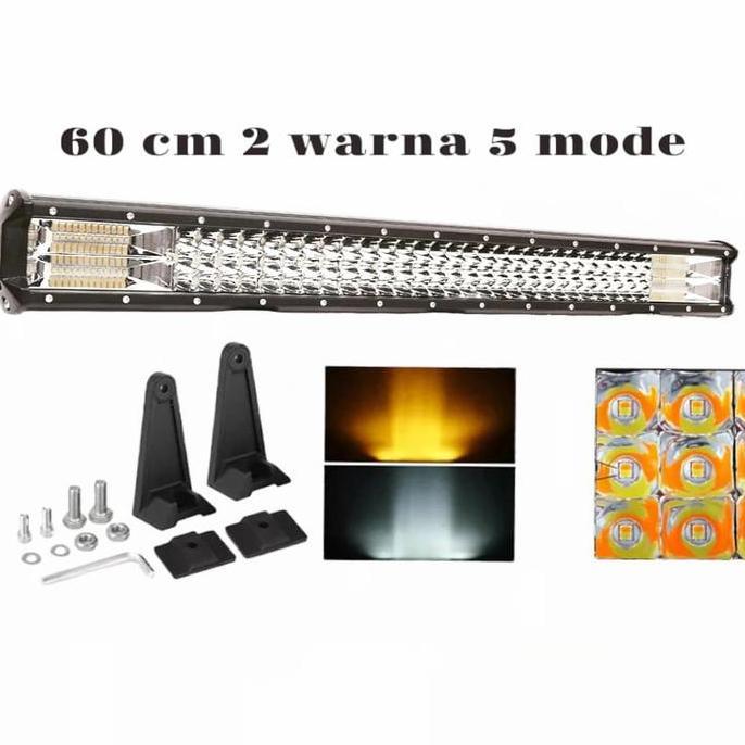 LAMPU SOROT KABUT LED BAR MOBIL OFFROAD 4X4