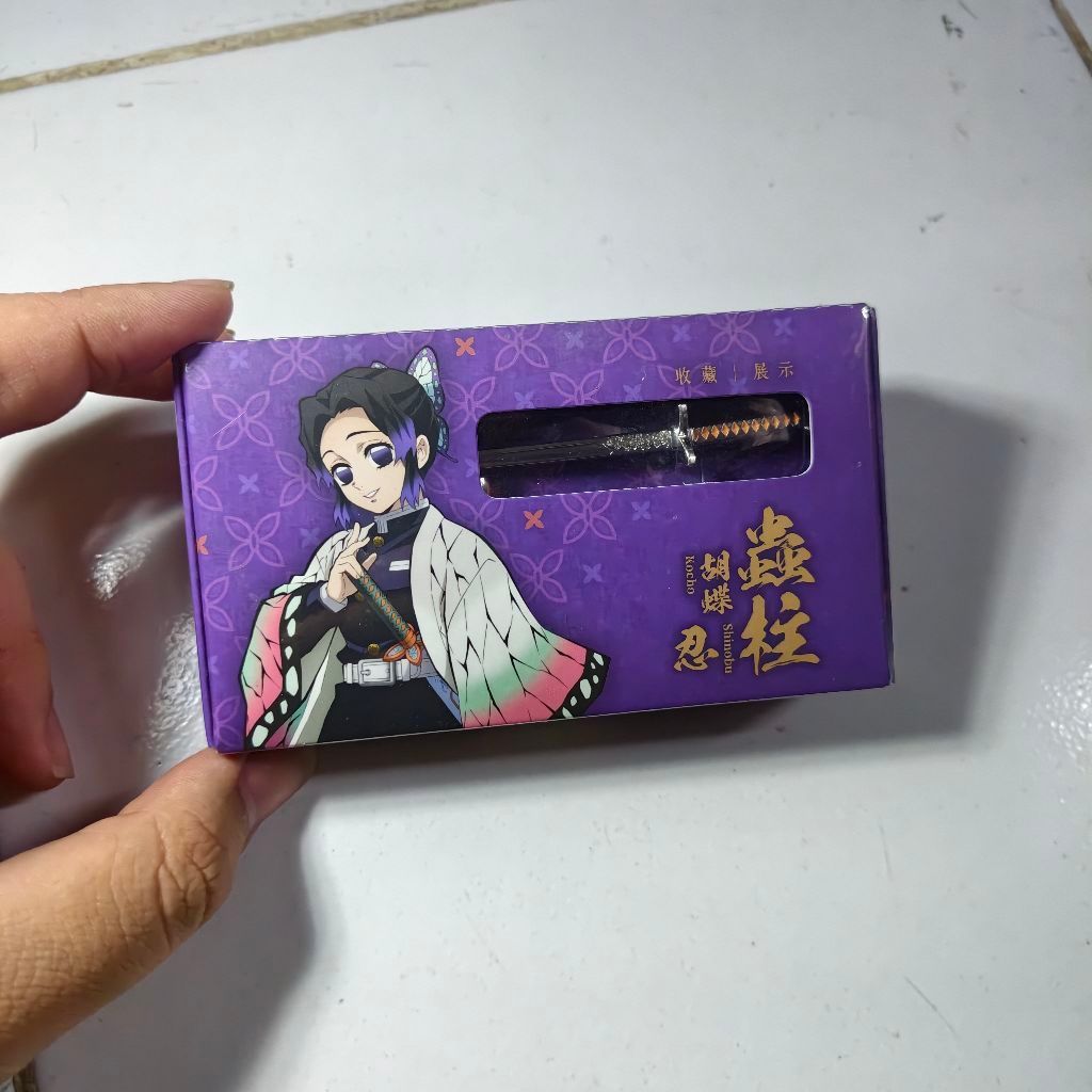 Hashira Nichirin Sword Keychain - Demon Slayer Ver B (Shinobu Kocho) Original Muse Official Merchand