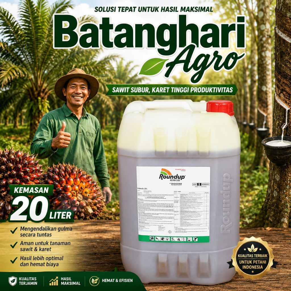 ROUNDUP Rondap 20 Lt Herbisida Pembasmi Rumput 20 Liter
