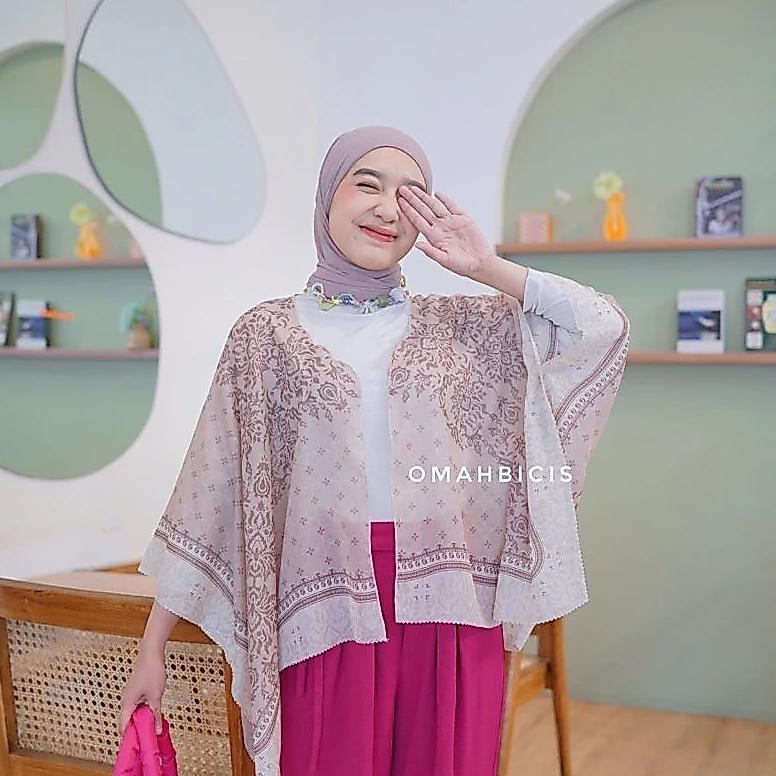 HOT PRODUCT ZIARA ID - OUTER SCARF KIMONO CROP | OUTER CROP KIMONO BATWING
