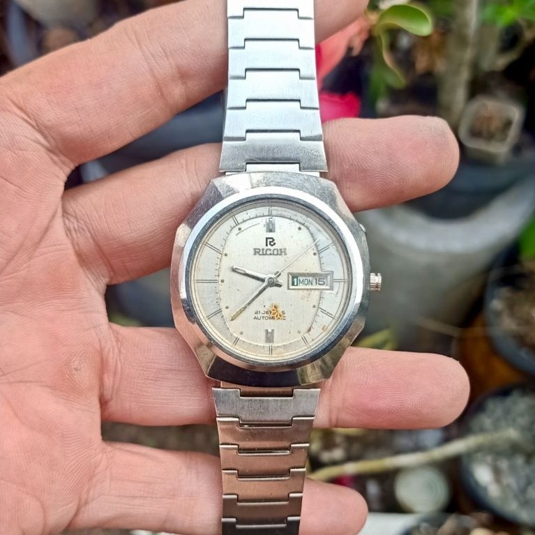 Jam Tangan Pria Ricoh Automatic Original
