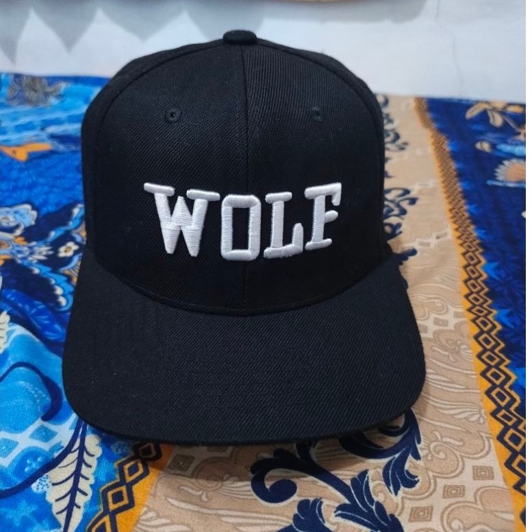 topi second snapback WOLF