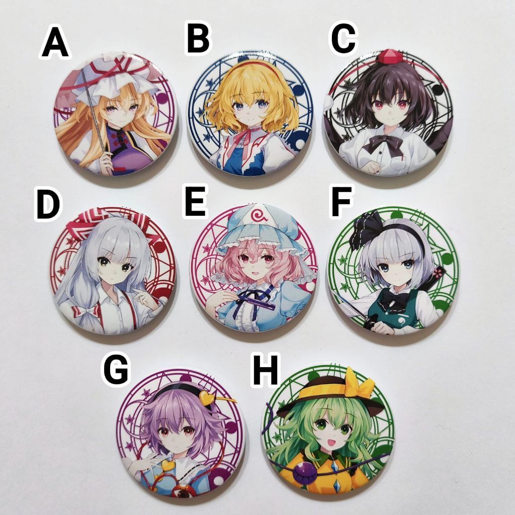 Pin Touhou Project 2 Game Merchandise
