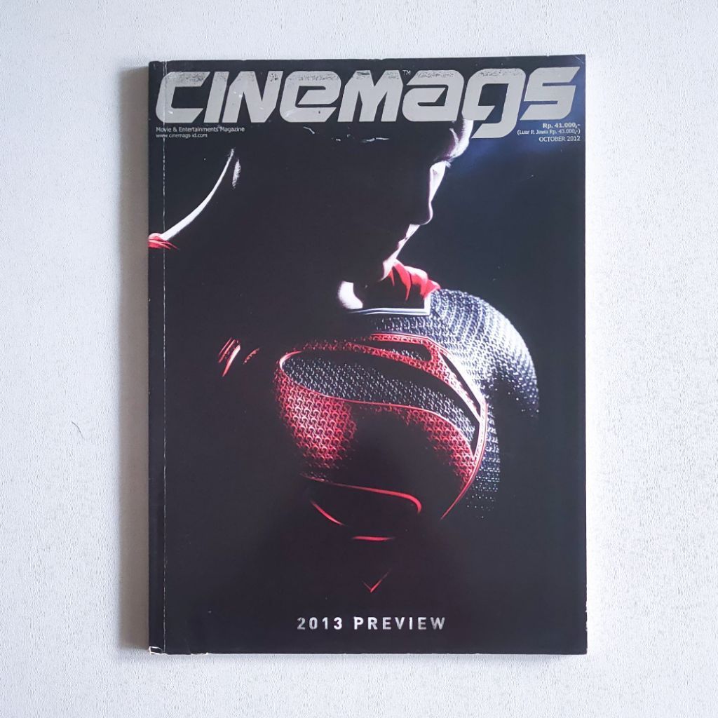 Majalah CINEMAGS Edisi 159 - October 2012 - 2013 Preview + bonus poster