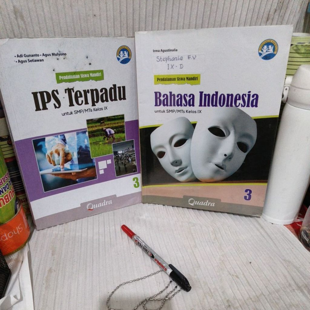PENDALAMAN SISWA MANDIRI IPS TERPADU - BAHASA INDONESIA KELAS 3 (9) IX SMP/MTS QUADRA