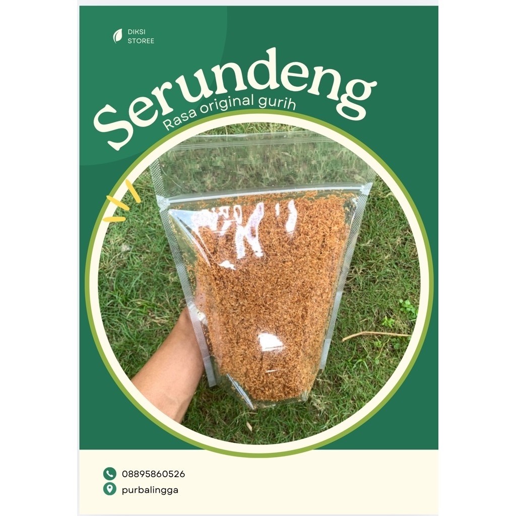Serundeng Kelapa Original 1 Kg Super Premium