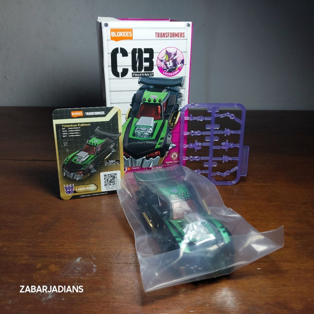 Lockdown Transformers wheels C03 titanium edition secret