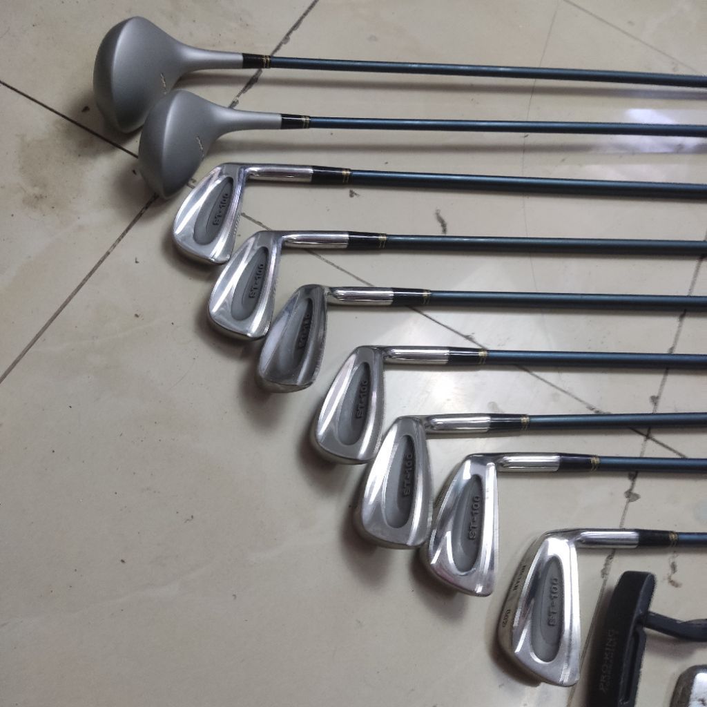 Tas Golf Maruman dan 13 stik golf Ryobi Graphire Spalding NewVariant - INSTANT BANDUNG ONLY