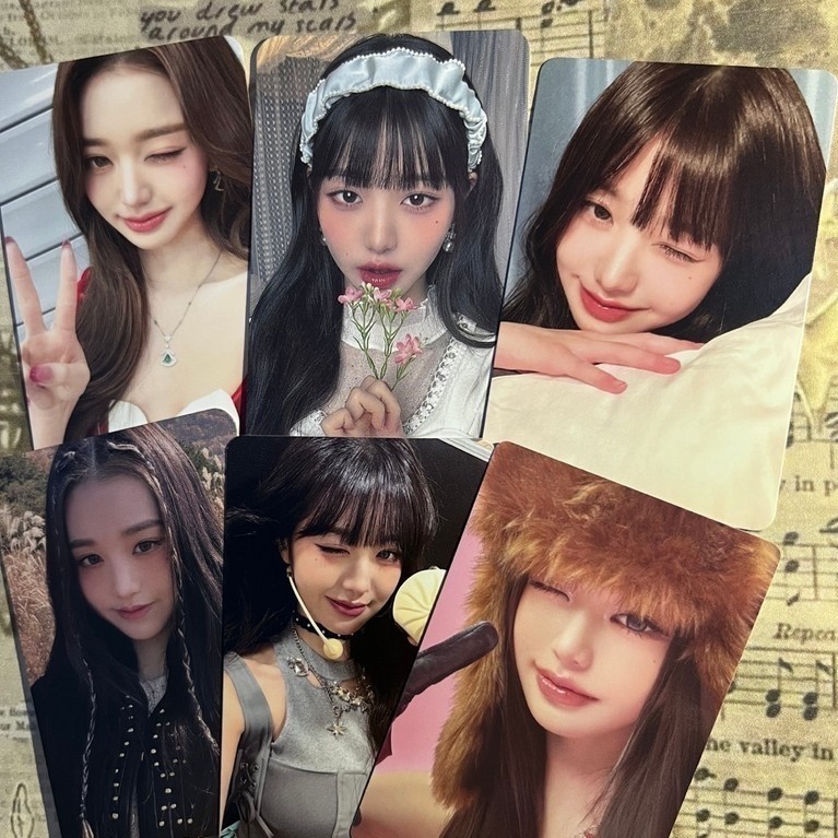 [CLEARANCE SELL] IVE Official Photocard Wonyoung qq music soundwave ld ilalang papajohns ive mine se