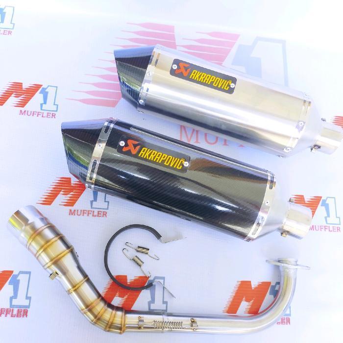 Knalpot Racing Akrapovic Evo Nmax Aerox Pcx Vario Adv Xmax Beat Mio Fino Dll Original Dan Terpercaya